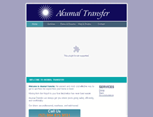 Tablet Screenshot of akumaltransfer.com